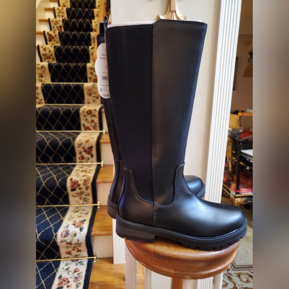 Wonder Nation Black Boots